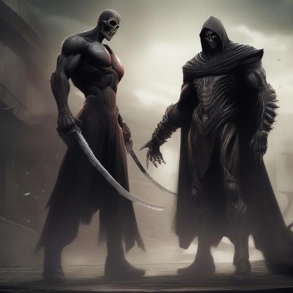 Reaper and Cato Confrontation in the 74th Hunger Games