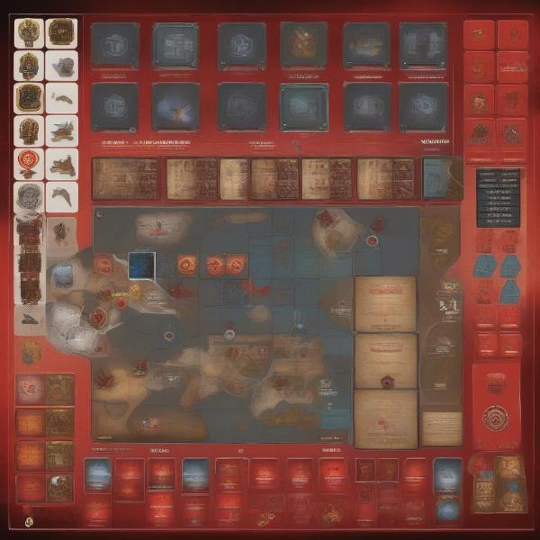 Red Rising Board Game Setup