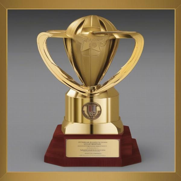 Red River Showdown Golden Hat Trophy