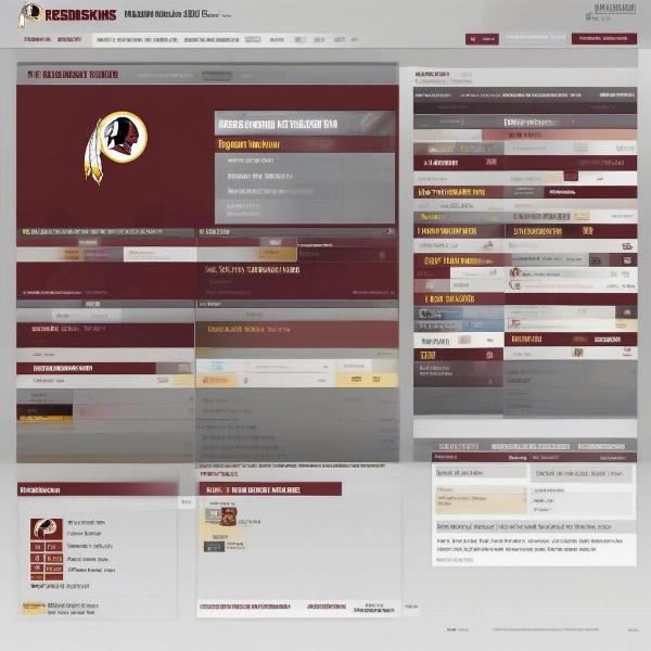 Redskins Game Schedule on Official Team Website