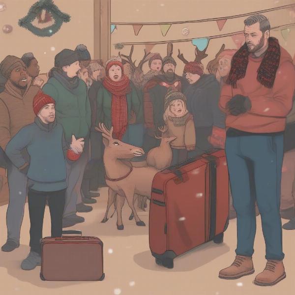 Big Brother Reindeer Games Eviction Ceremony
