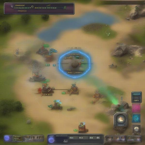 RTS Game Time Display