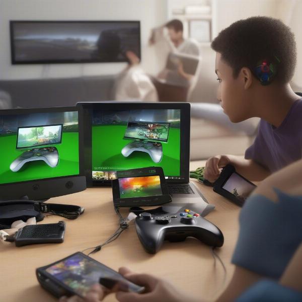 Remote playing Xbox 360 games on various devices