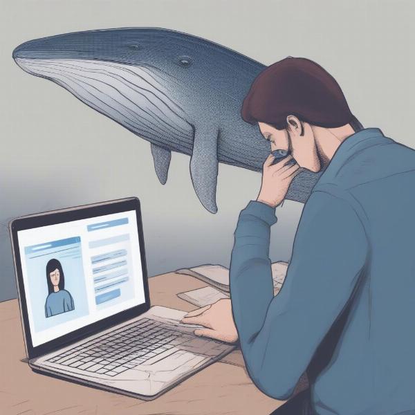 Reporting the Blue Whale Challenge Online