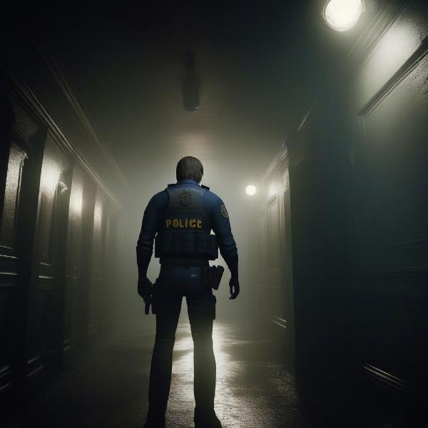 Resident Evil 2 Remake Gameplay Screenshot