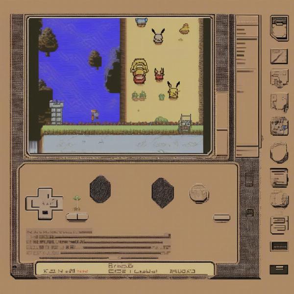 Playing Pokemon Red on PC Emulator
