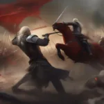 Rhaegar Targaryen and Robert Baratheon Clash at the Battle of the Trident