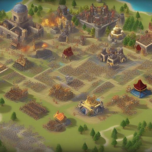 Rise of Kingdoms Gameplay Screenshot