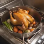 Roasting Stuffed Cornish Game Hen in Oven