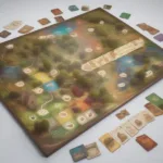 Robin Hood Board Game Gameplay: Players strategize their moves in Sherwood Forest