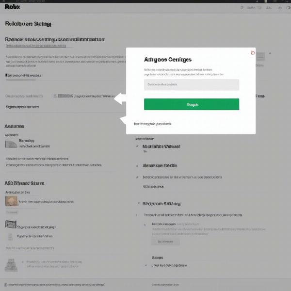 Roblox Age Restriction and Account Settings