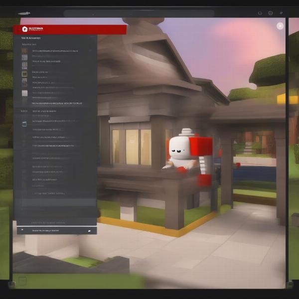 Roblox Studio Interface on iPad via Cloud Gaming