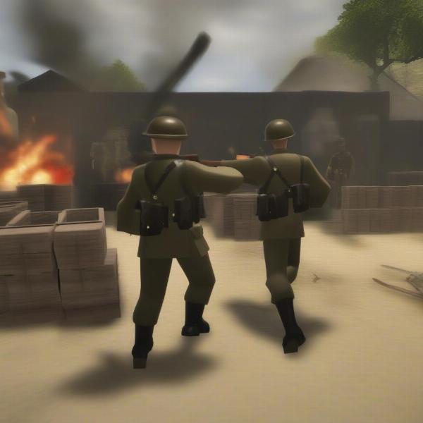 Roblox Frontline Gameplay Screenshot