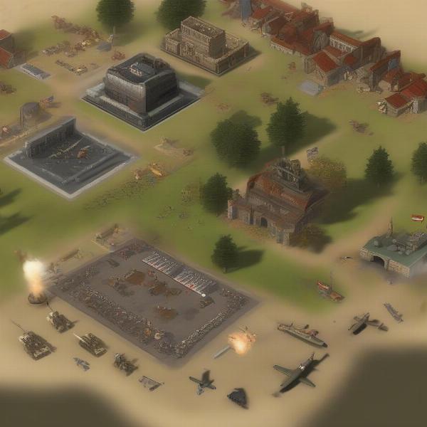 Roblox Rise of Nations Base Building Screenshot