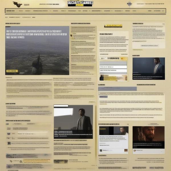 Rockstar Games Official Website Analysis
