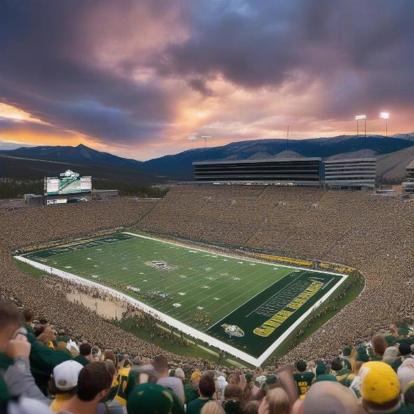 Crowd at the Rocky Mountain Showdown