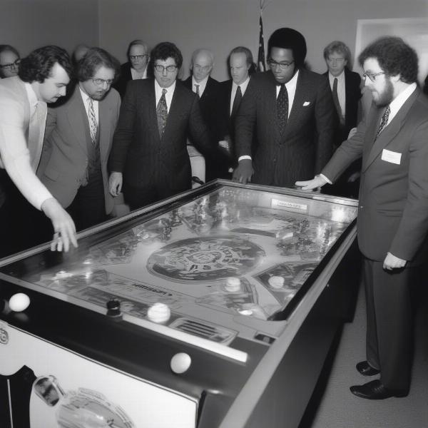 Roger Sharpe Demonstrates Pinball Skill Before New York City Council