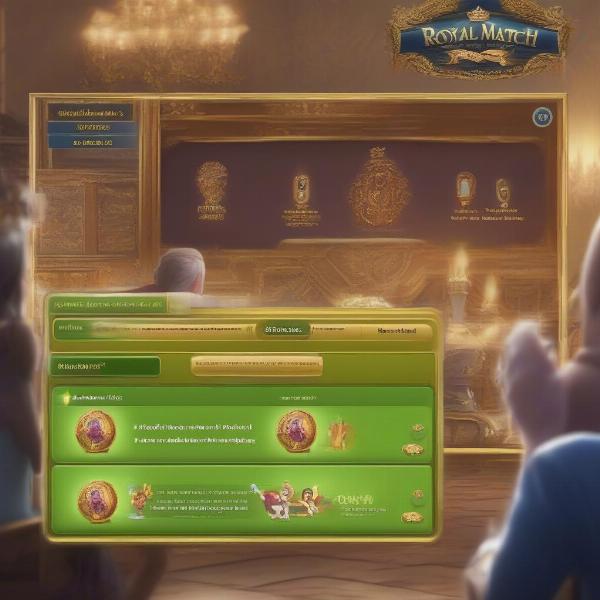 Royal Match Rewarded Video Ad Example