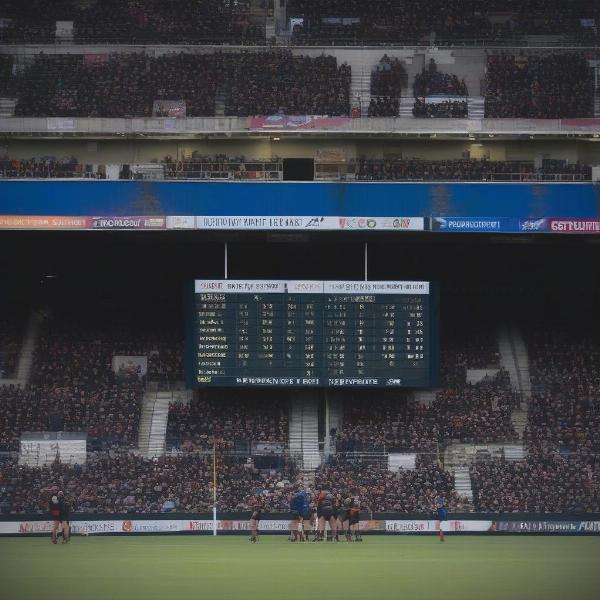 Rugby Game Time Clock