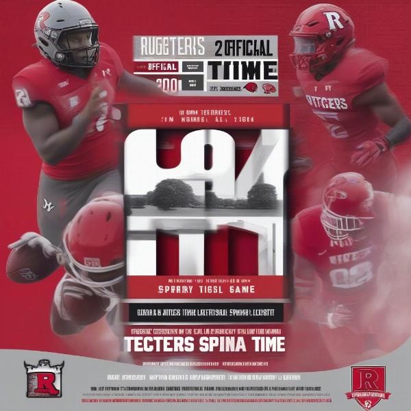 Rutgers Spring Game 2024 Date Announcement: Official Announcement Graphic