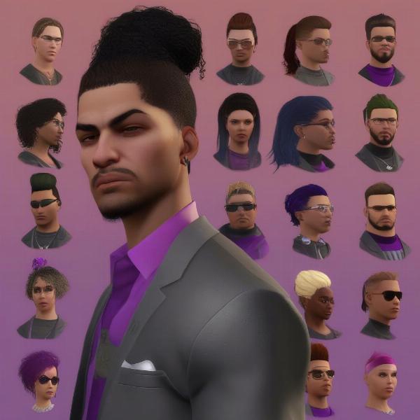 Saints Row Character Customization Screen