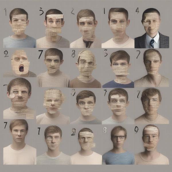 Sam Westing's different identities and disguises.