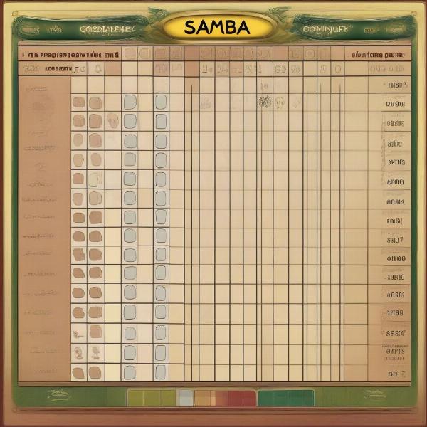 Samba Card Game Scoring System