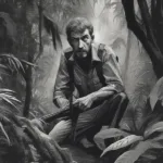 Sanger Rainsford, the protagonist, faces a deadly game of survival.