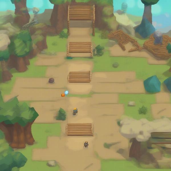 Scratch Obstacles and Challenges - Displaying various obstacles like moving platforms and enemies added to a Scratch jump game to increase the challenge.