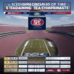 SEC Championship Game Kickoff Time and TV Schedule