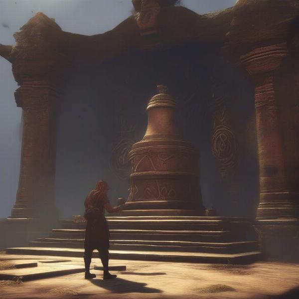 Activating the Demon Bell in Sekiro