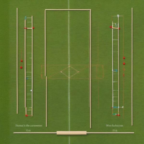 Setting Up Six Wicket Croquet Court on Grass