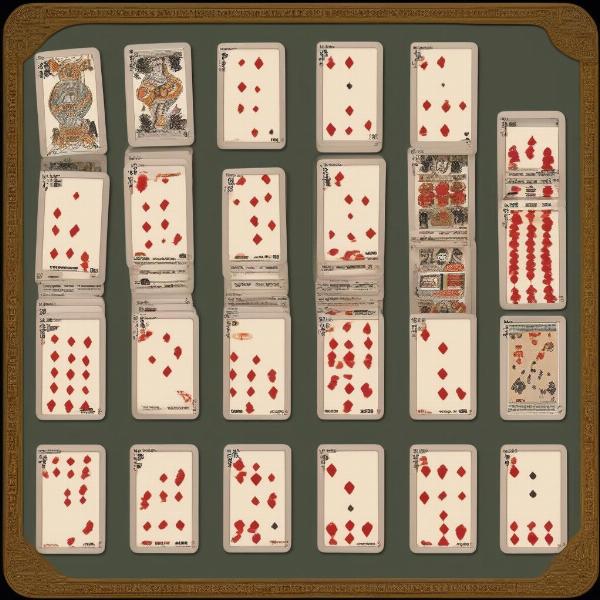 Winning Hand in Shanghai Rummy: Melded Sets and Runs