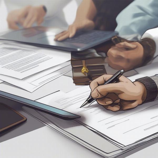 Signing Game Development Contract