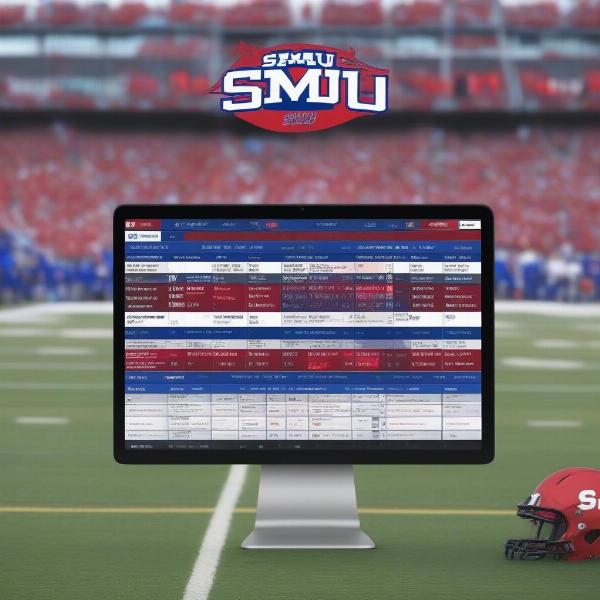 SMU Upcoming Game Schedule Online