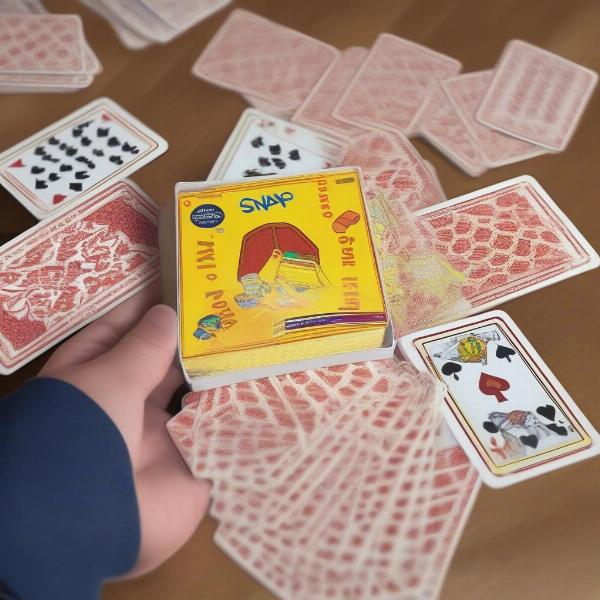 Snaps Card Game Winning Moment