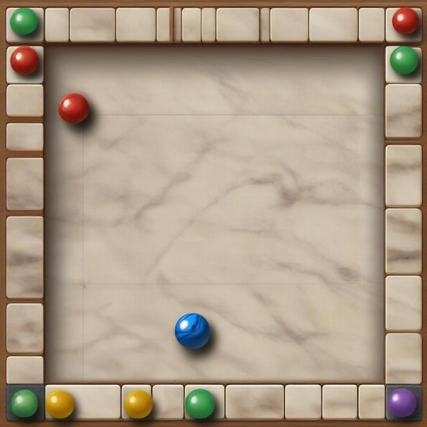 Solitaire Marble Game Mid-Game Strategy