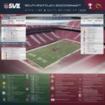 South Carolina Football Game Broadcast Schedule on TV and Online