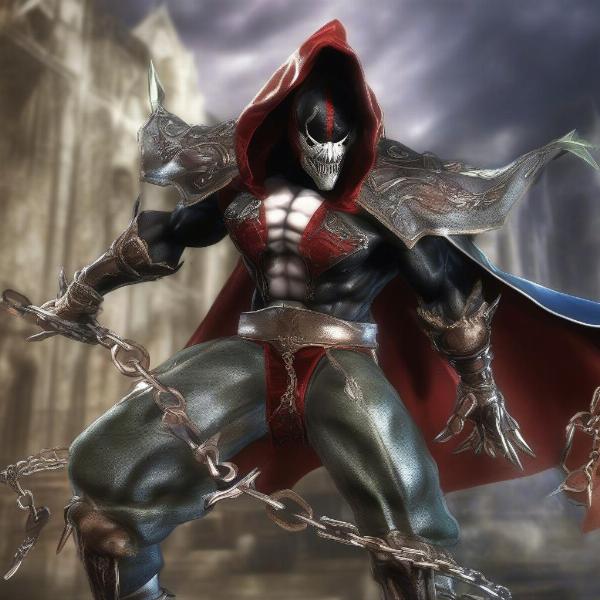 Spawn in Soulcalibur II Fighting Game