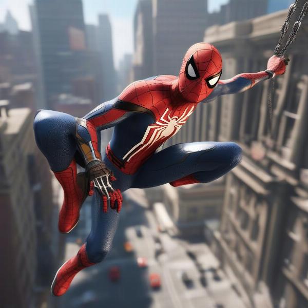 Spider-Man 2 New Game Plus City Exploration