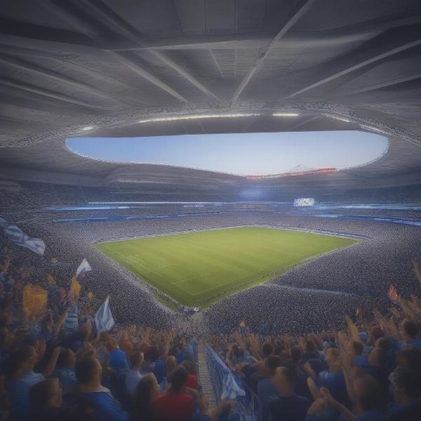 Sporting KC Fans Cheering at the Stadium