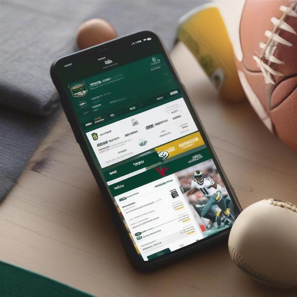 Sports apps for broadcast information