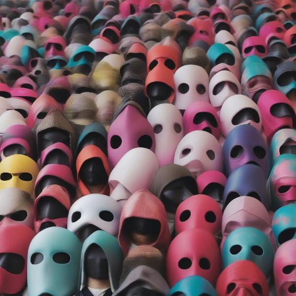 Squid Game Masks and Control: The Power of Anonymity