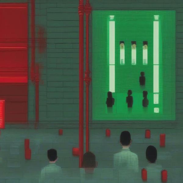 Squid Game Red Light Green Light Scene
