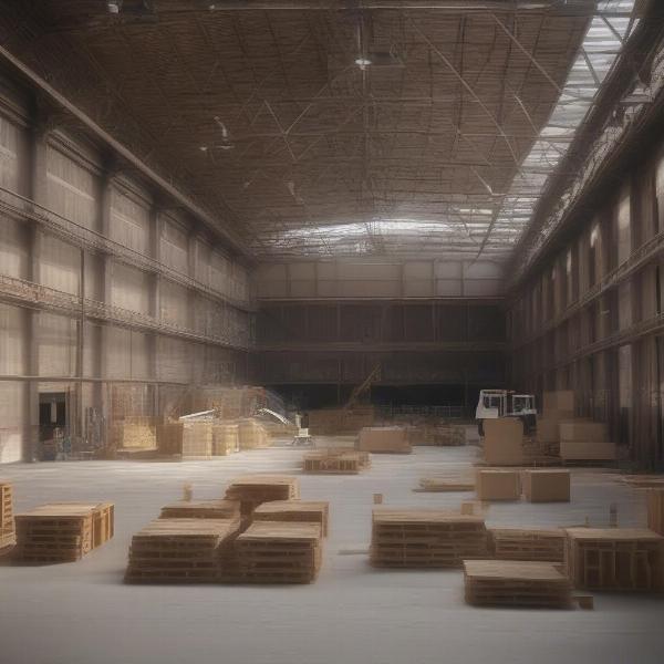 Squid Game Warehouse Set Design and Construction