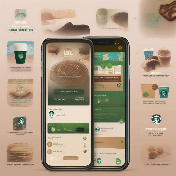 Starbucks for Life Game App Interface