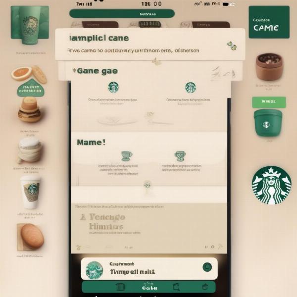 Starbucks Summer Game App Interface Screenshot