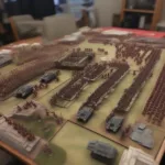 Stark and Lannister armies deployed in unique formations in A Song of Ice and Fire Miniatures Game