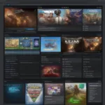 Steam Deck Modding Interface: A screenshot of the Steam Deck's desktop mode showing a file manager open to a game's directory with mod files.