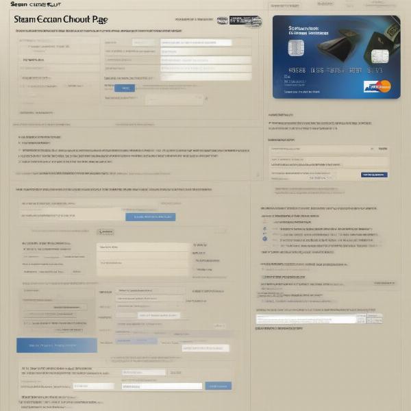 Steam Checkout Page with Payment Options